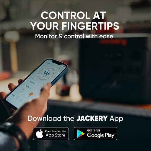 Jackery Explorer 300 Plus Portable Power Station, 288Wh Backup LiFePO4 Battery, 300W AC Outlet, 3.75 KG Solar Generator for RV, Outdoors, Camping, Traveling, and Emergencies (Solar Panel Optional) 6