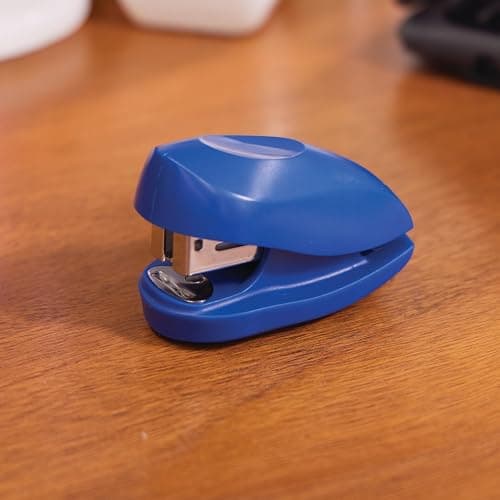 Swingline Mini Stapler, 12 Sheet Capacity, includes Built-In Staple Remover & 1000 Standard Staples, Tot, Blue (79172) 6