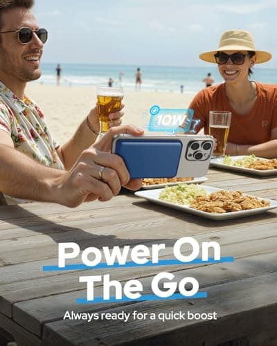 for Magsafe Portable Charger Power Bank,5000mAh Wireless Magnetic Power Bank with USB C Charging,Travel Essential for Magsafe Battery Pack Compatible with iPhone 17/16/15/14/13/12 Series,Navy Blue 7