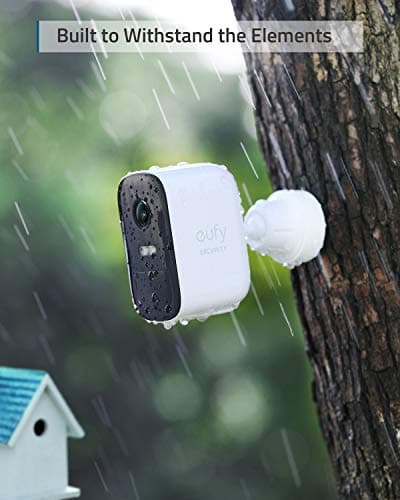 eufy Security, eufyCam 2C Pro Wireless Home Security Add-on Camera, 2K Resolution, 180-Day Battery Life, HomeKit Compatibility, IP67 Weatherproof, Night Vision, and No Monthly Fee. 6