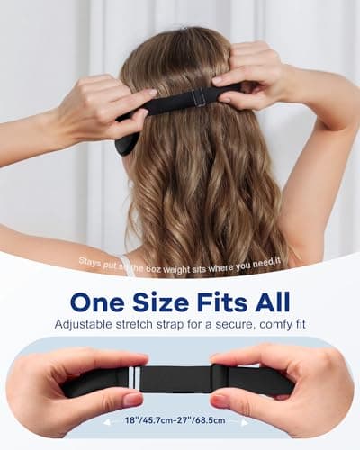 3D Weighted Cooling Gel Eye Mask for Sleeping, 6oz Gel-Weighted Sleep Mask, 100% Blackout, Gentle Pressure & Cold Relief for Migraine, Headache, Ice Cold Gel for Puffy Eyes, Eye Care, Women Men 7