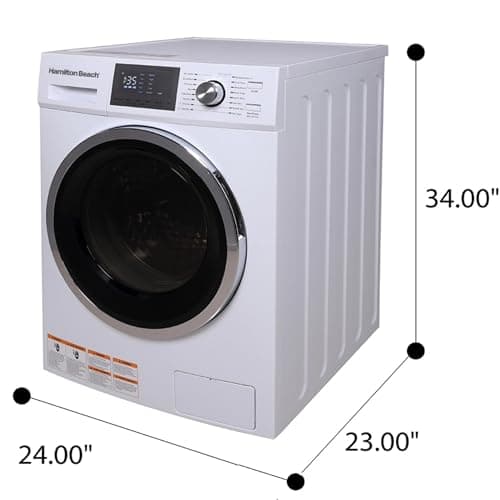 HAMILTON BEACH Washer and Dryer Combo 2.7 cu ft - White 10