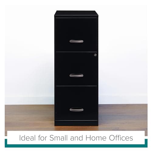 Lorell SOHO 18" 3-Drawer Vertical File 8