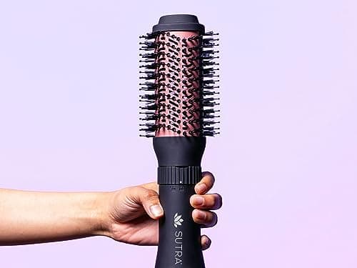 Sutra Interchangeable Blowout Brush Set, 2-inch I 50MM Oval Barrel + Base, DC Motor, 3 Heat Settings, Infrared and Ionic Technology 10