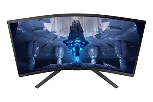 Samsung 32" Odyssey Neo G7 4K UHD 165Hz 1ms G-Sync 1000R Curved Gaming Monitor, Quantum HDR2000, AMD FreeSync Premium Pro, Ultrawide Game View, DisplayPort, HDMI, Height Adjustable Stand, Black 12