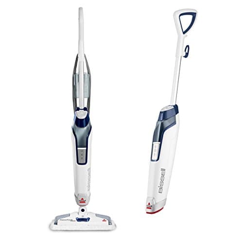 Bissell PowerFresh Deluxe 1806 Steam Mop for Tile, Hardwood & Sealed Floors w/Built‑in SpotBoost Brush, Fast 30‑Second Warm‑Up, Variable Steam Levels, Fresh Scent Discs Compatible