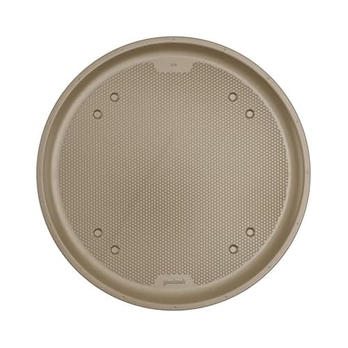 GoodCook BestBake Nonstick Textured Carbon Steel Pizza Pan, 16", Bronze