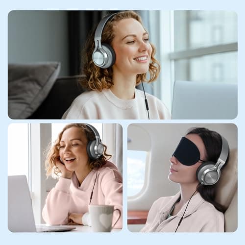 AILIHEN C90 Wired Headphones with Microphone Volume Control, Noise Reduction Foldable Comfortable Over Ear Headphones Wired Durable Nylon 3.5mm Jacket for Tablet/Chromebook/Computer/Adult/Teens(Grey) 8