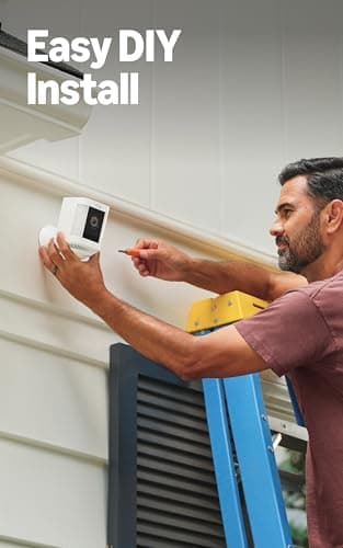 Ring Spotlight Cam Plus, Battery (newest model), Home or business security with HD video, Two-Way Talk, Color Night Vision, and Security Siren, Black 5