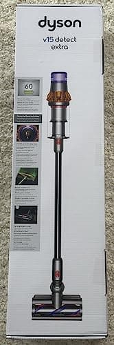 Dyson V15 Detect Total Clean Extra Cordless Vacuum - Yellow/Nickel