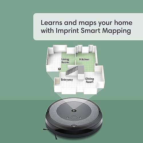 iRobot Roomba Combo i5 Robot Vacuum & Mop - Clean by Room with Smart Mapping, Works with Alexa, Personalized Cleaning Powered OS, Ideal for Pet Hair, Carpet and Hard Floors 6