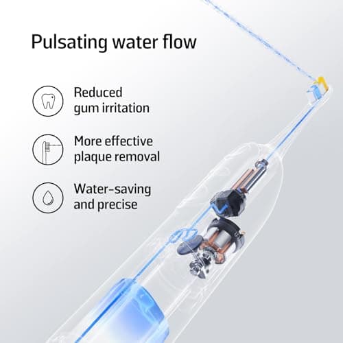 Soocas NEOS II - Sonic Electric Toothbrush and Water Flosser, Cordless Oral Irrigator, Electric Toothbrush for Adults, Portable Water Flosser, Superior Plaque Removal, Dark Violet 5