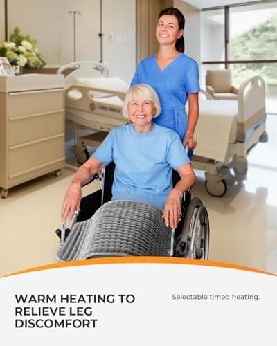 18" x 33" Large Heating Pad for Back, FSA Eligible Heat Pad, CooCoCo HSA Eligible XXXL Heated Pad for Period Cramps, 6 Heat Settings, Auto Off, Moist Heat 5