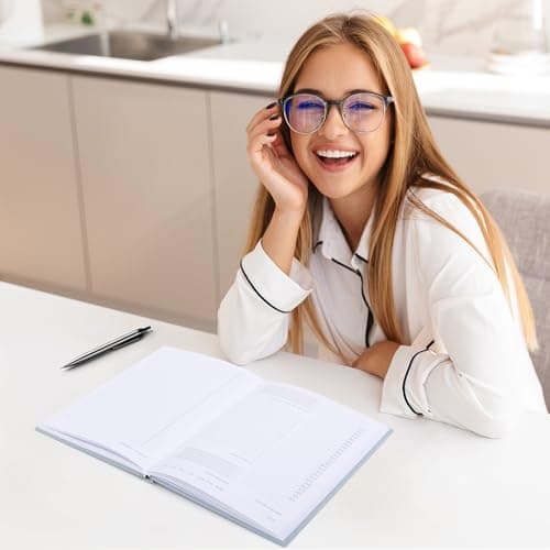 Aesthetic Daily Planner And Notebook With Hourly Schedule - Modern Hardcover To do List Notepad to Easily Organize Your Work Tasks And Appointments - The Perfect Book for School & Office Supplies 6