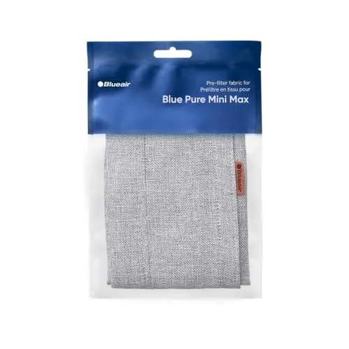 BLUEAIR Genuine Pre-Filter Blue Pure Mini Max Air Purifier, Washable Fabric, Fog Grey