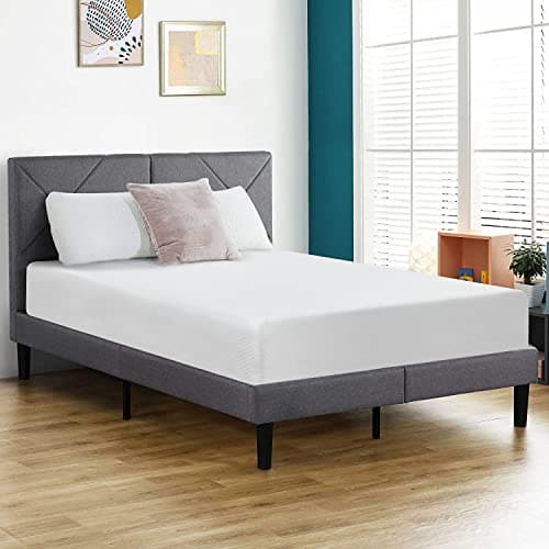 FDW | 12 Inch Queen Mattress | Medium Firm | Gel Memory Foam Mattress | White | Bed in a Box, CertiPUR-US Certified | Pressure Relief, Cooling Ventilated Foam | Washable Removable Cover