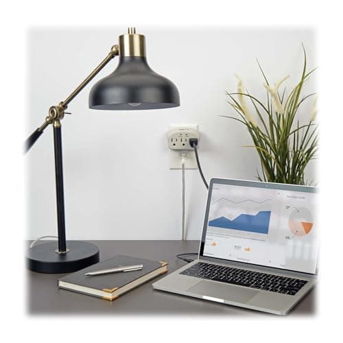 Eaton Tripp Lite SK3-0 Multi-Plug Wall Outlet Extender Surge Protector, 3 Outlets, 660 Joule Rating, Diagnostic LEDs, Portable Travel Wall Plug, Lifetime Manufacturer's Warranty & $5,000 Insurance 3