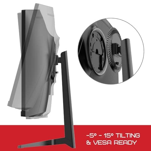 Viotek GNV34DBE4 34 Inch UWQHD 144Hz Curved Gaming Monitor | Ultra-Wide 21:9 3440x1440p, 1ms MPRT, 4000:1 Contrast, 140% sRGB, HDR, FreeSync & G-Sync Ready, PIP/PBP 6