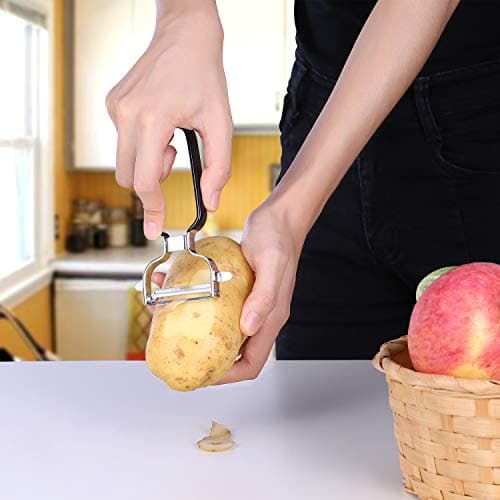 Ultra Sharp Stainless Steel Vegetable Peeler For Potatoes, All Fruits & Veggies 6