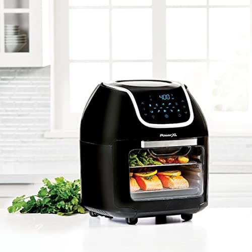 PowerXL Vortex Air Fryer, Vortex Rapid Air Technology, SmartSync, Broil, Bake, Roast, Reheat, Dehydrate (10 QT Single Basket) 4