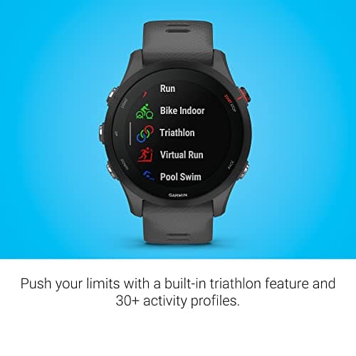 Garmin Forerunner® 255, GPS Running Smartwatch, Advanced Insights, Long-Lasting Battery, Slate Gray 5
