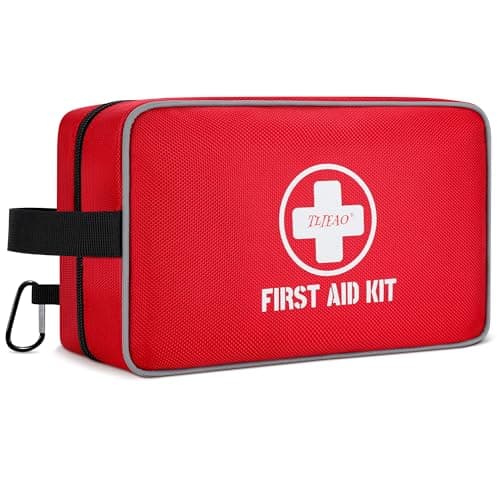 330 Piece First Aid Kit, Premium Waterproof Compact Trauma Medical Kits for Any Emergencies, Ideal for Home, Car, Travel, Camping, Hiking, Truck, Office, Sports (Medium)