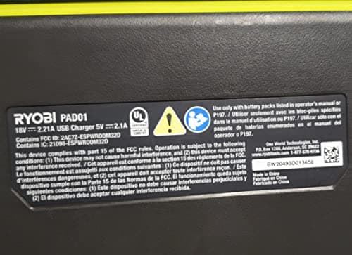 RYOBI 18V ONE+ Bluetooth Speaker (Tool-Only) 5