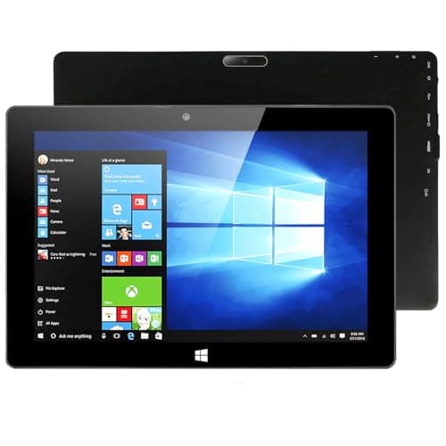 ZAOFEPU 10.1" Windows 11 Tablet PC, Dual-Core CPU Windows Tablets, Ultra Slim 2 in 1 Tablet - 2.4/5G WiFi/4.2 BT/1280 * 800 Full HD/6GB RAM 64GB ROM Storage/4000mAh/Mini HDMI/USB 3.0/2MP+5MP Camera