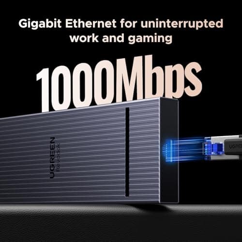 UGREEN 11-in-1 Docking Station: 4K@120Hz DP+HDMI, Dual 10Gbps USB-C, 100W PD, SD/TF, Gigabit Ethernet, 3.5mm Audio, Aluminum Body Revodock Pro USB C Dock for Dell/HP/Lenovo 7