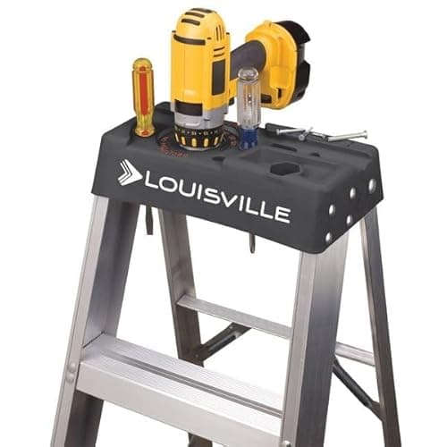 Louisville Ladder 8-Foot Aluminum Step Ladder, 300-Pound Load Capacity, Type IA, AS3008 5