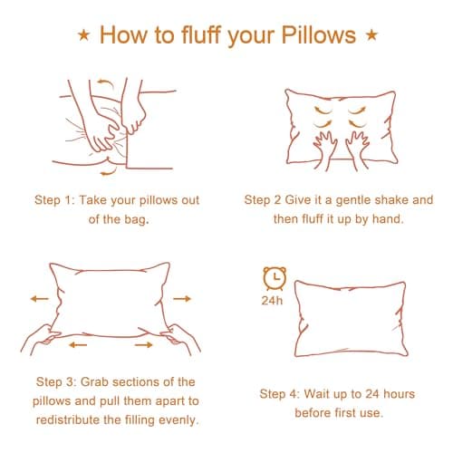 NTBAY Tiny Pillows, Down Alternative 7"x11" Microfiber Mini Pillow for Travel, Pets, Soft Machine Washable Small Pillows for Neck, Wrist, Lumbar and Knee, White 8