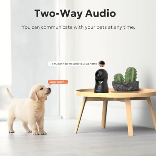 owltron Indoor Camera 2K, 360 Cameras for Home Security with Motion Detection, Baby Monitor with Phone App, 2.4G WiFi Pet Cam with Night Vision & 2-Way Audio 5