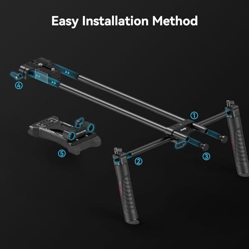 SMALLRIG Universal Basic Camera Shoulder Mount Kit for DSLR, Mirrorless, and Small Camera Shoulder Rig - 2896 6