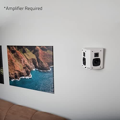 Fluance Elite High Definition 2-Way Bipolar Surround Speakers for Wide Dispersion Surround Sound in Home Theater Systems - Black Ash/Pair (SXBP2) 6