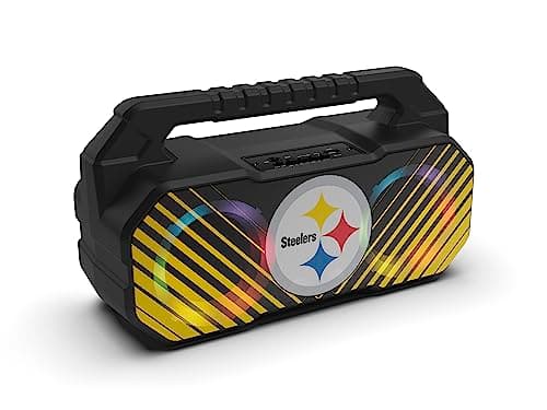 SOAR NFL Wireless Boombox Speaker, Pittsburgh Steelers