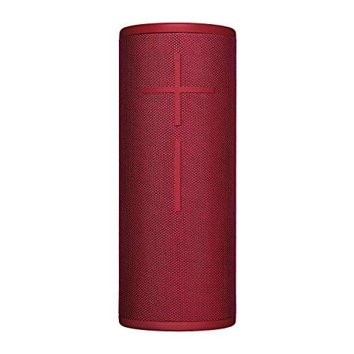 Ultimate Ears Boom 3 Wireless Bluetooth Speaker, Bold Sound + Deep Bass, Bluetooth, Magic Button, Waterproof, 15 Hours Battery, Range of 150 ft, Sunset Red