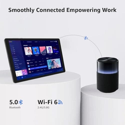 ApoloSign Android 13 Tablet, 10.1-inch Tablet with Octa-core Processor, 8(4+4) GB RAM, up to 128GB Expand, Long Lasting Battery, and WiFi6, Bluetooth, G-Sensor, Dual Camera, GMS Certified, EP103A 7