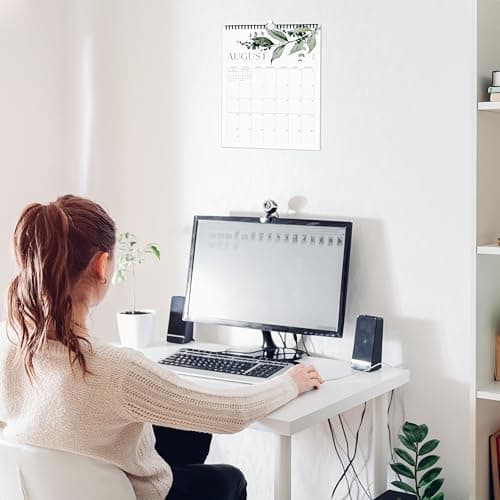 Aesthetic 2025-2026 Wall Calendar - Runs from January 2025 Until July 2026 - The Perfect Modern Greenery Calendar Planner for Easy Organizing 5