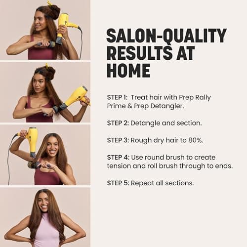 Drybar Buttercup Blow Dryer, Faster Drying, More Shine, Less Frizz, Ultra Powerful yet Lightweight Professional Hair Dryer 5