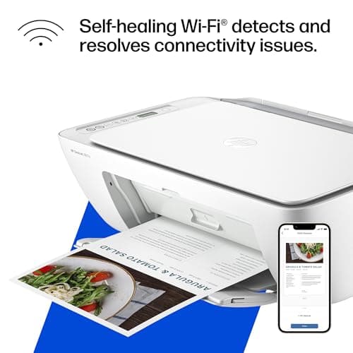 HP DeskJet 2827e Wireless All-in-One Color Inkjet Printer, Scanner, Copier, Best-for-Home, 3 Month Instant Ink Trial Included, AI-Enabled (6W7F5A) 11