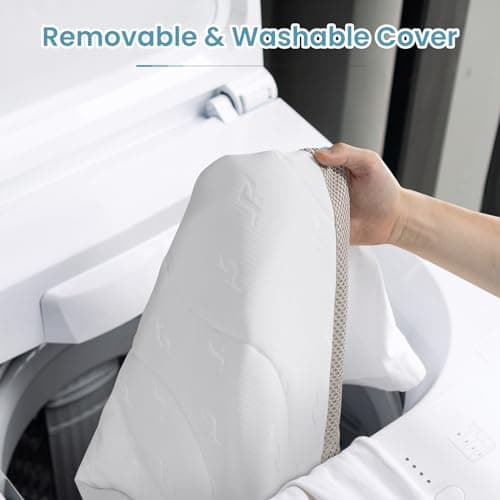 Sleepmax Extra Firm Mattress Topper 3 Inch King Size - Firm Mattress Pad Bed Topper for Pain Relief - High Density Foam with Washable Cover - No Odor, CertiPUR-US Certified 5