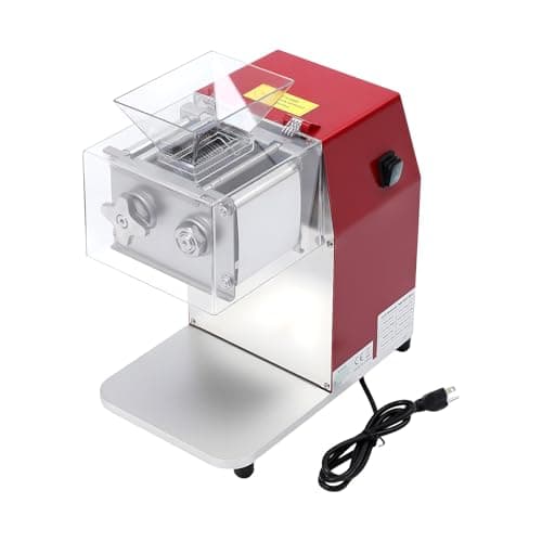 JINHZIXIU Commercial Meat Slicer 1100W Meat Cutter Machine for Home 3.5mm Blade Electric Meat Cutter Automatic Shredding Machine for Boneless Fresh Meat