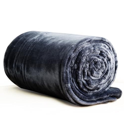 Heated Blanket Electric Blanket Throw, Buzzkick 2026 Upgraded 50x60in Dual-Spiral Heated Throw Blanket 10 Hours Auto-Off 8 Heat Levels Over-Heat Protection Soft Flannel Machine Washable for Gift(Grey)