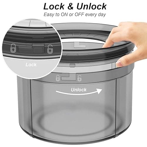 Techphardo 1Gallon No Spill Dog Water Bowl-3.8L Large Capacity, BPA-Free, Anti-Splash & Anti-Digging Design with Non-Slip Base for Messy Drinkers 7