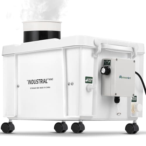 Mxmoonant 10kg/H Ultrasonic Mist Maker DIY Humidifier Kit, Adjustable Mist Volume | Automatic Water Filling | Humidity Controller Cool Mist Humidifier for Mushroom Growing, Greenhouses 110V