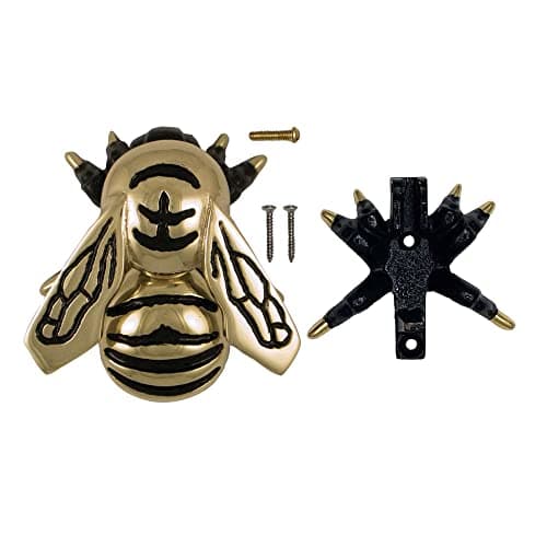 Bumblebee Door Knocker - Brass (Standard Size) 12
