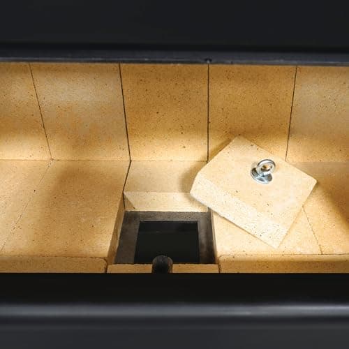 Pleasant Hearth 2,200 Sq. Ft. Wood Stove with Legs and Stainless Steel Ash Lip 8