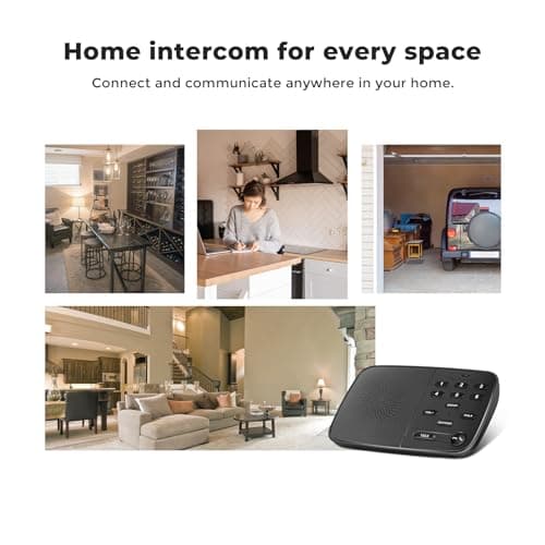 Hosmart UltraSpeak Pro Intercoms Wireless for Home, Two-Way Real-time Intercom Full Duplex Wireless Intercom System for Home Use, Clear Sound House Intercom System for Business with 1200 Feet Range 5