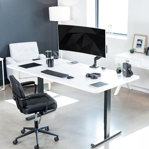 VIVO Premium Aluminum Heavy Duty Single Monitor Arm for Ultrawide Monitor up to 40 inches and 24 lbs, Desk Mount Stand, Pneumatic Height, Max VESA 100x100, Black, STAND-V101Q 9
