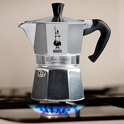 Bialetti - Moka Express: Iconic Stovetop Espresso Maker, Makes Real Italian Coffee, Moka Pot 9 Cups (14 Oz - 420 Ml), Aluminium, Silver 3